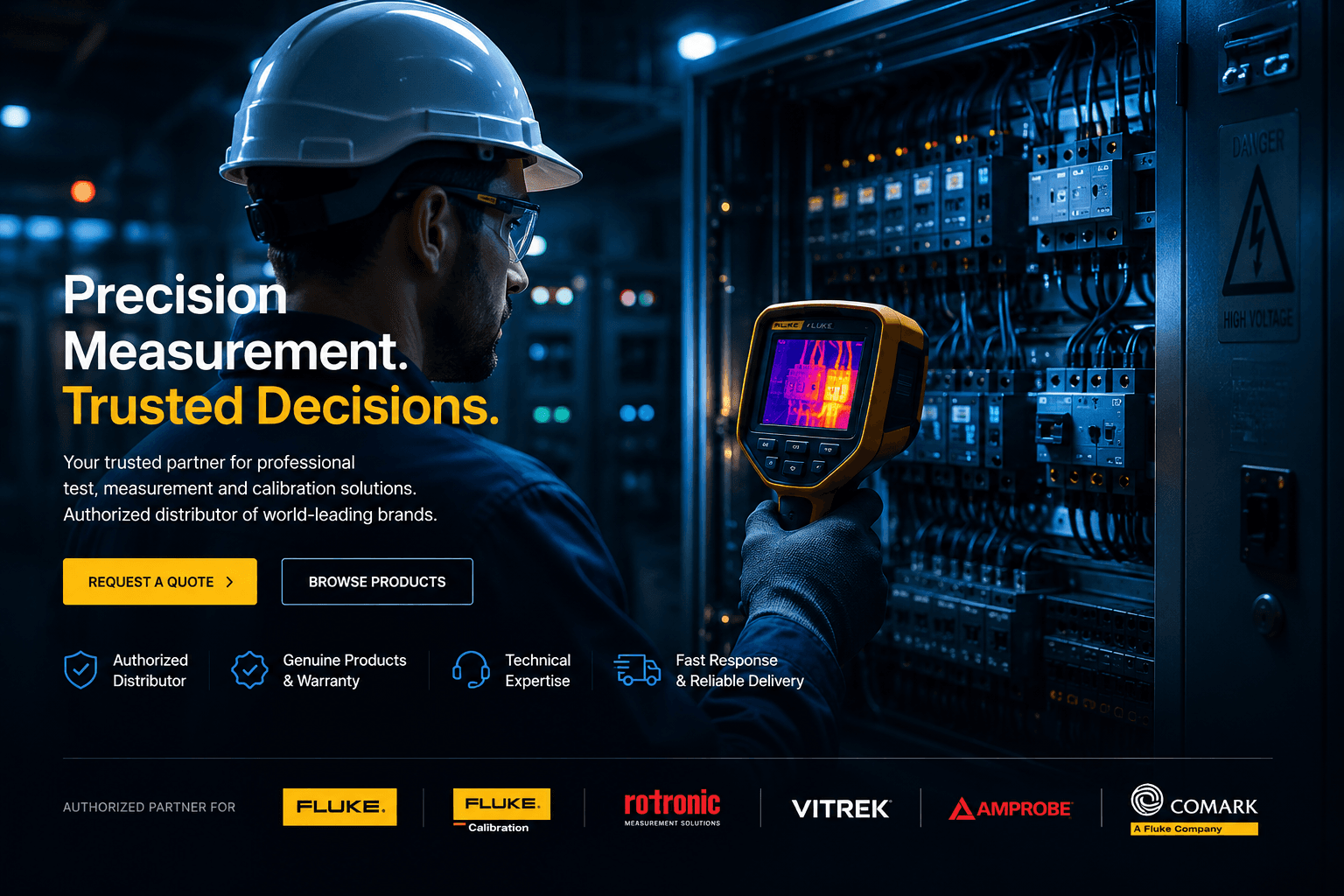 Measurands: Precision Measurement. Trusted Decisions. Authorised test & measurement distributor, Singapore.